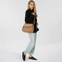 New Gabor Mabel Schultertasche M 35 cm camel