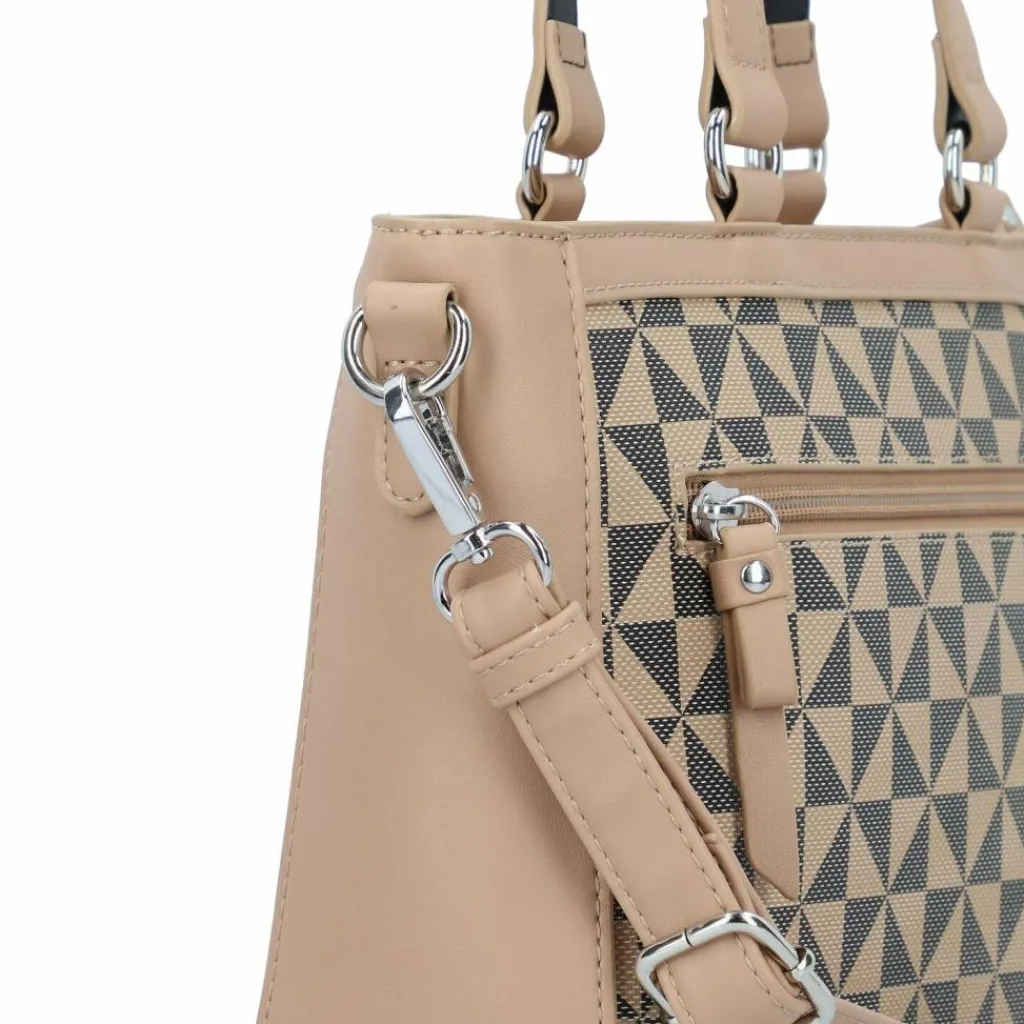 Gabor Henkeltaschen<Meria Handtasche 30 cm printed black