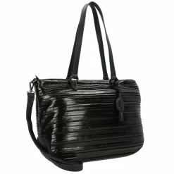 Gabor Shopper|Schultertaschen<Nicola Shopper Tasche 42 cm metallic black