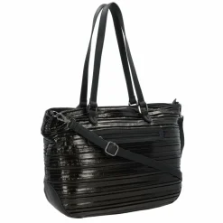 Gabor Shopper|Schultertaschen<Nicola Shopper Tasche 42 cm metallic black