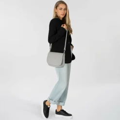 Gabor Schultertaschen<Vivien Schultertasche 28 cm light grey