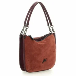Gabs Schultertaschen|Henkeltaschen<Ariana Schultertasche Leder 24 cm terracotta tones