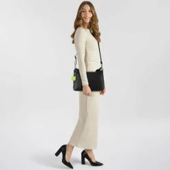 Best Gabs Calliope Schultertasche Leder 34 cm black