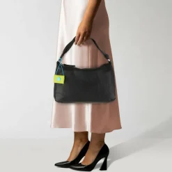 Best Gabs Calliope Schultertasche Leder 34 cm black