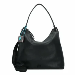 Hot Gabs Fiona Schultertasche Leder 35 cm black