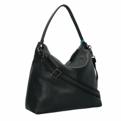 Hot Gabs Fiona Schultertasche Leder 35 cm black