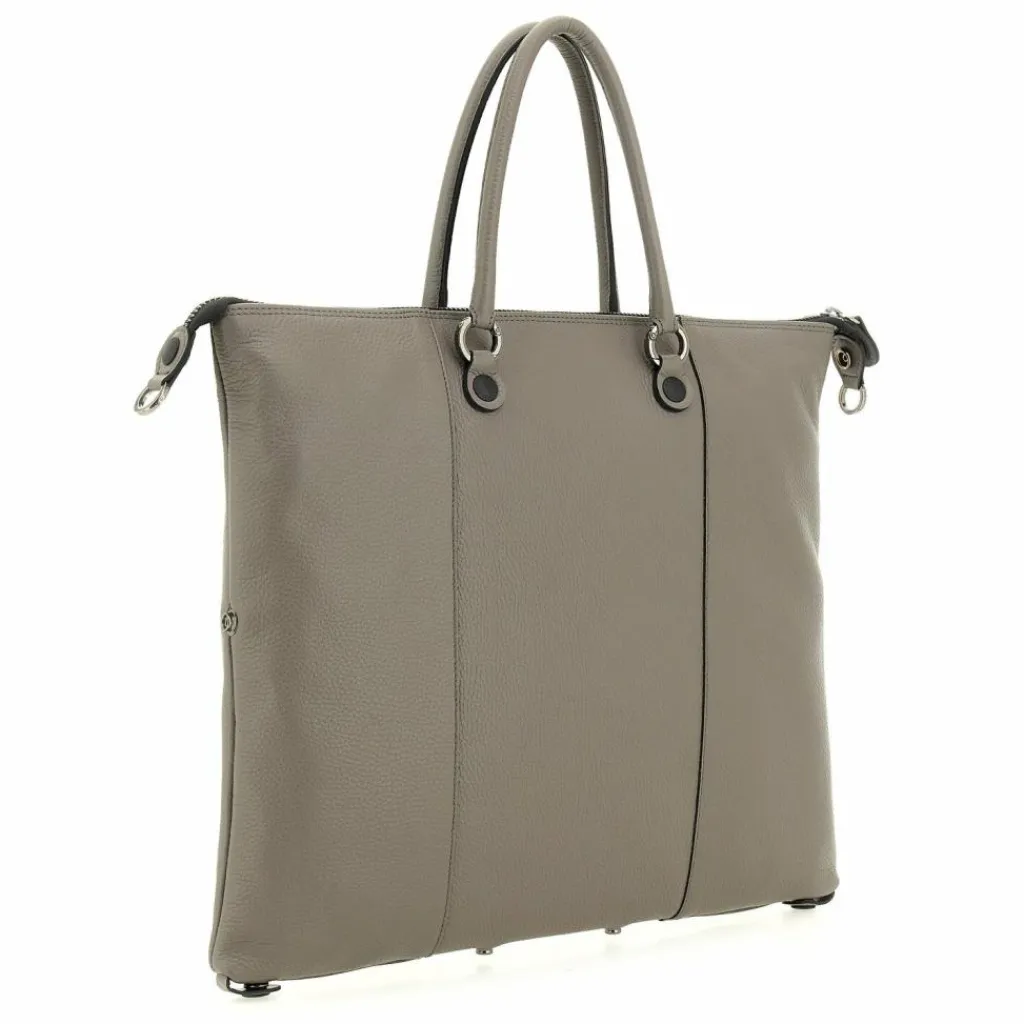 Gabs G3 Plus 5 in 1 Schultertasche Leder 43 cm zinc