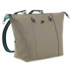 Gabs G3 Plus 5 in 1 Schultertasche Leder 43 cm zinc