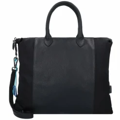 Gabs G3 Pop Schultertasche L Leder 37 cm black