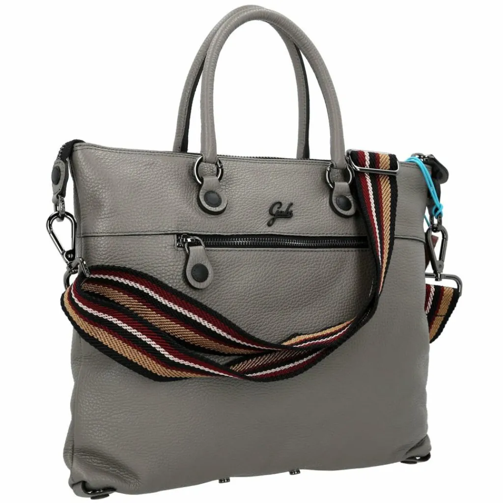 Gabs Henkeltaschen<Lavinia Handtasche Leder 37 cm zinc