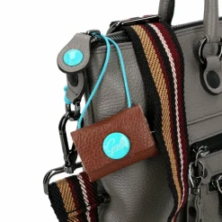 Gabs Henkeltaschen<Lavinia Handtasche Leder 37 cm zinc