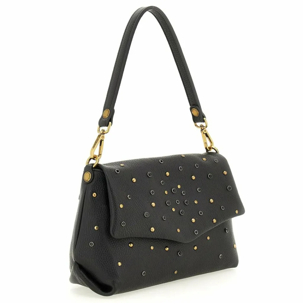 Gabs Schultertaschen<Nihan Schultertasche Leder 28 cm black