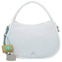 Gabs Schultertaschen<Selin Schultertasche Leder 34 cm bianco ottico