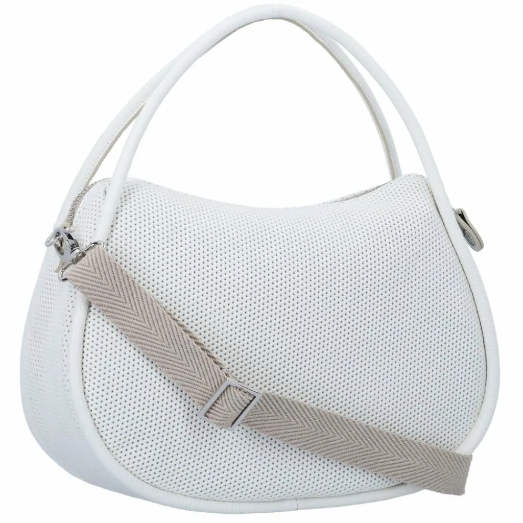 Gabs Schultertaschen<Selin Schultertasche Leder 34 cm bianco ottico