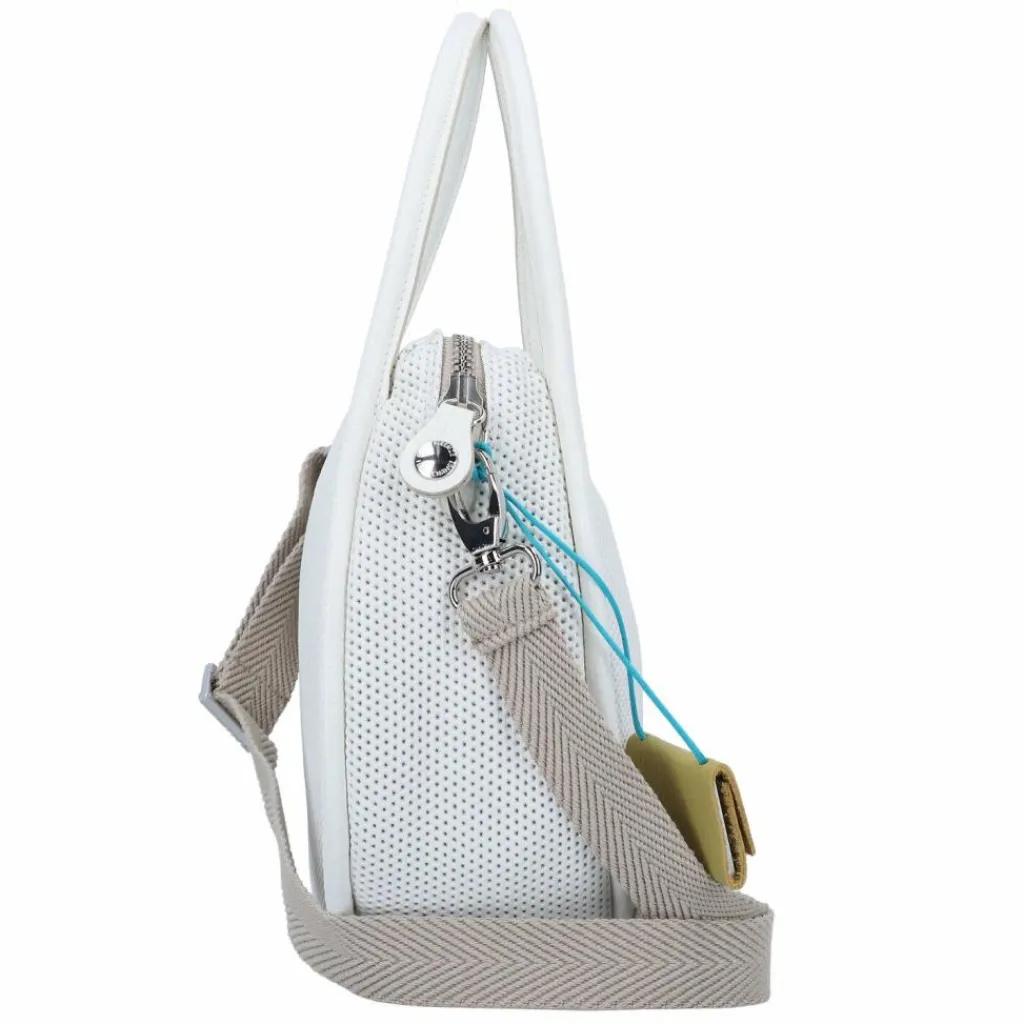 Gabs Schultertaschen<Selin Schultertasche Leder 34 cm bianco ottico