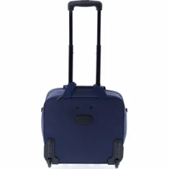 Discount Gladiator 3900 2 Rollen Businesstrolley 36 cm Laptopfach blue