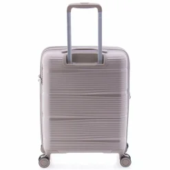 Gladiator 0800 4 Rollen Kabinentrolley 55 cm mit Dehnfalte beige