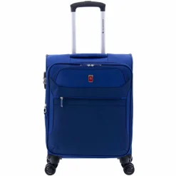 Sale Gladiator 2000 4 Rollen Kabinentrolley 55 cm mit Dehnfalte blue