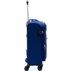 Sale Gladiator 2000 4 Rollen Kabinentrolley 55 cm mit Dehnfalte blue