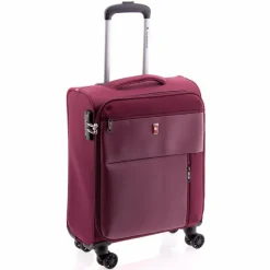 Gladiator Weichgepäck Kabinengepäck|4-Rollen Kabinentrolleys<3700 4 Rollen Kabinentrolley 55 cm mit Dehnfalte red