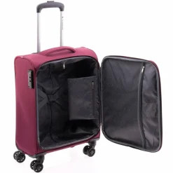 Gladiator Weichgepäck Kabinengepäck|4-Rollen Kabinentrolleys<3700 4 Rollen Kabinentrolley 55 cm mit Dehnfalte red