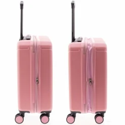 Discount Gladiator 2900 4 Rollen Kabinentrolley 55 cm mit Dehnfalte pink