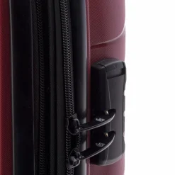 Online Gladiator 3400 4 Rollen Kabinentrolley 55 cm mit Dehnfalte red