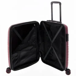 Online Gladiator 3400 4 Rollen Kabinentrolley 55 cm mit Dehnfalte red