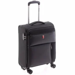 Gladiator Weichgepäck Kabinengepäck|4-Rollen Kabinentrolleys<3700 4 Rollen Kabinentrolley 55 cm mit Dehnfalte black