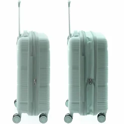 Gladiator 0800 4 Rollen Kabinentrolley 55 cm mit Dehnfalte