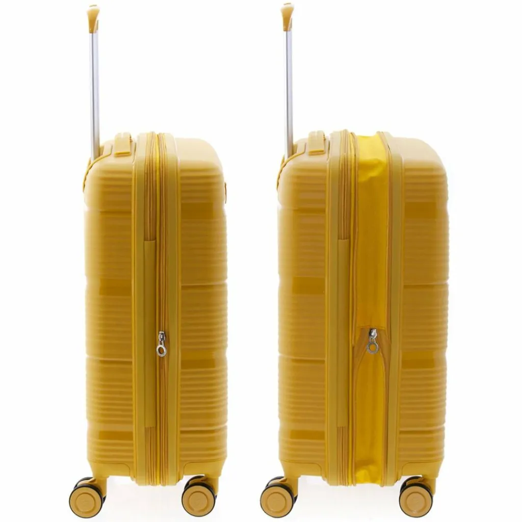 Gladiator 0800 4 Rollen Kabinentrolley 55 cm mit Dehnfalte