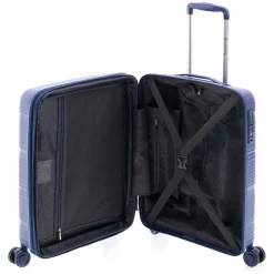 Gladiator Hartgepäck Kabinengepäck|4-Rollen Kabinentrolleys<0800 4 Rollen Kabinentrolley 55 cm mit Dehnfalte blue