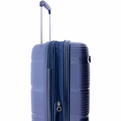 Gladiator Hartgepäck Kabinengepäck|4-Rollen Kabinentrolleys<0800 4 Rollen Kabinentrolley 55 cm mit Dehnfalte blue