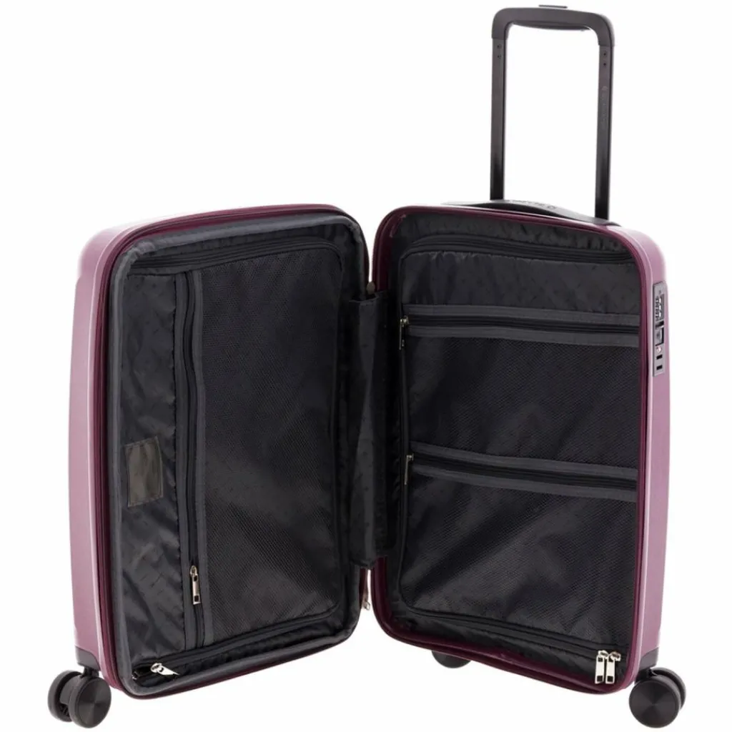 Gladiator 5000 4 Rollen Kabinentrolley 55 cm mit Dehnfalte