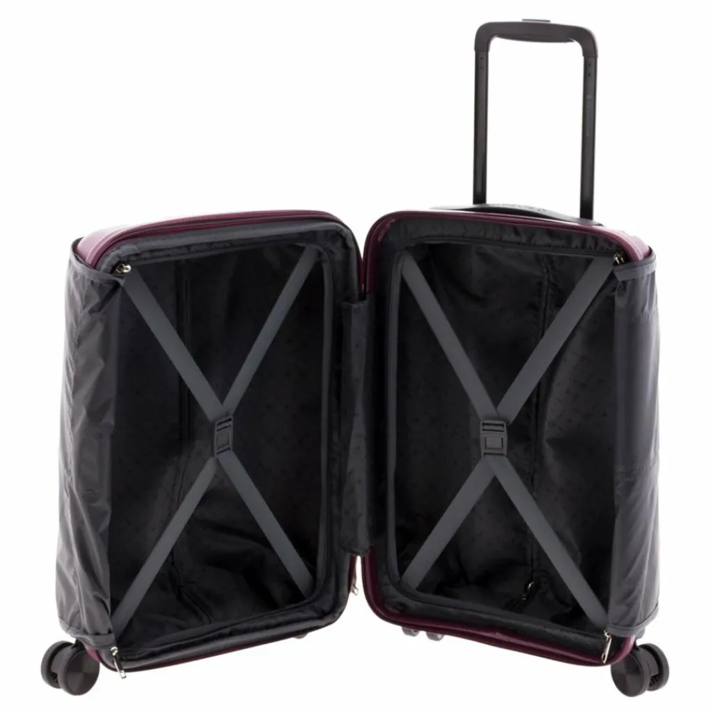 Gladiator 5000 4 Rollen Kabinentrolley 55 cm mit Dehnfalte