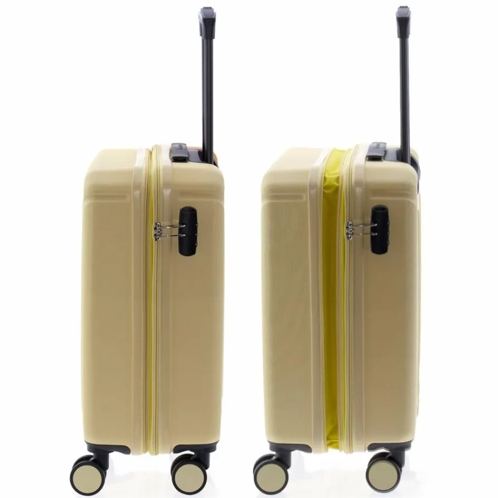 Gladiator 2900 4 Rollen Kabinentrolley 55 cm mit Dehnfalte