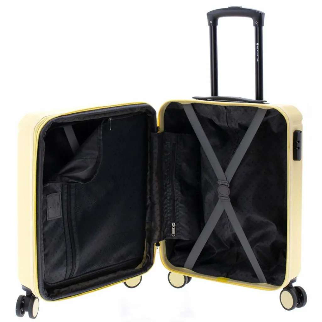 Gladiator 2900 4 Rollen Kabinentrolley 55 cm mit Dehnfalte