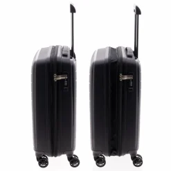 Online Gladiator 1700 4 Rollen Kabinentrolley 55 cm mit Dehnfalte black