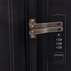 Online Gladiator 1700 4 Rollen Kabinentrolley 55 cm mit Dehnfalte black