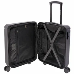 Gladiator Hartgepäck Kabinengepäck|4-Rollen Kabinentrolleys<2900 4 Rollen Kabinentrolley 55 cm black