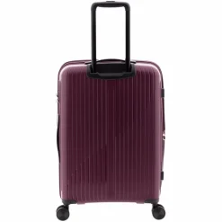 Clearance Gladiator 5000 4 Rollen Trolley 63 cm mit Dehnfalte maroon