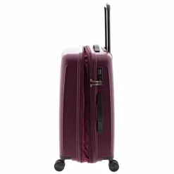 Clearance Gladiator 5000 4 Rollen Trolley 63 cm mit Dehnfalte maroon