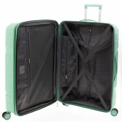 Gladiator Hartgepäck|4-Rollen Koffer<3800 4 Rollen Trolley 77 cm mit Dehnfalte sage green