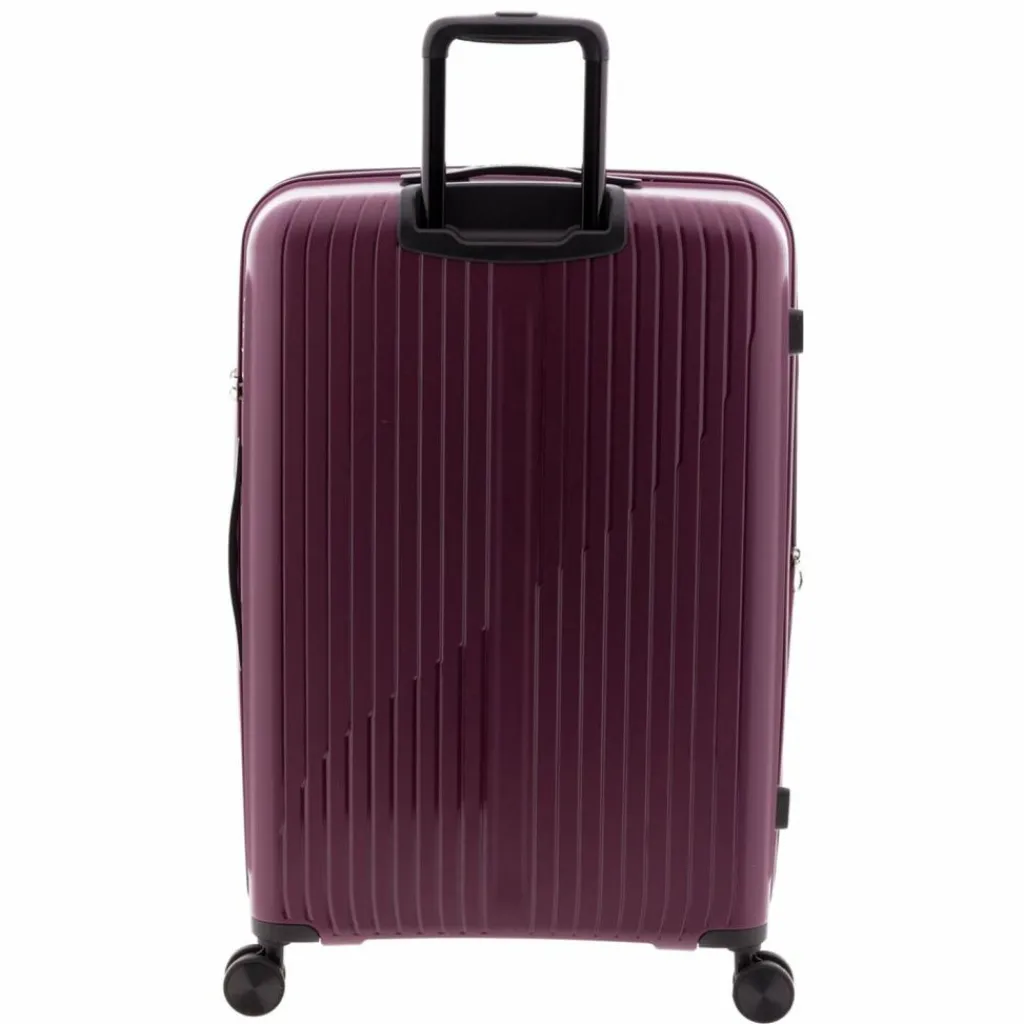 Gladiator 4-Rollen Koffer|Hartgepäck<5000 4 Rollen Trolley 73 cm mit Dehnfalte maroon