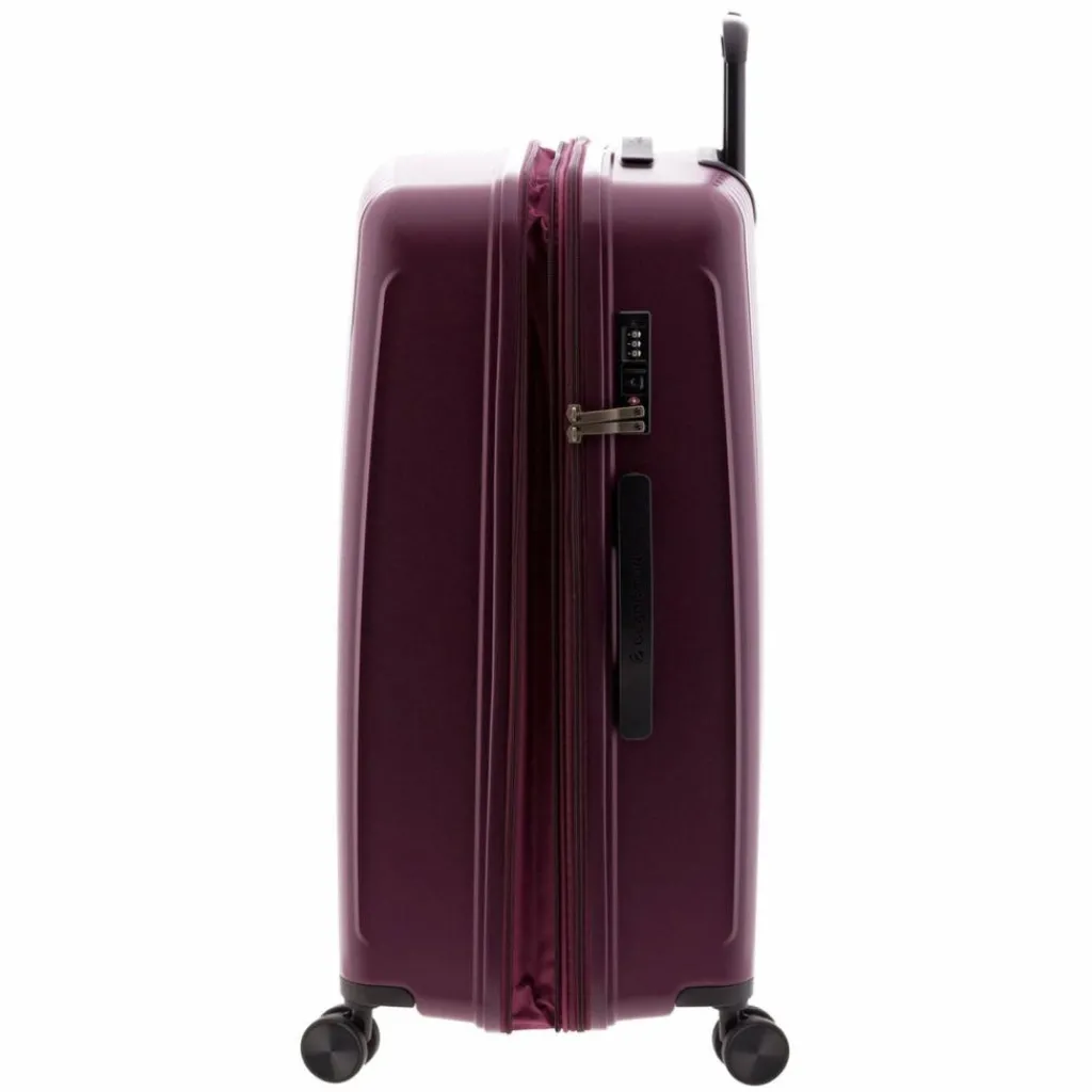 Gladiator 4-Rollen Koffer|Hartgepäck<5000 4 Rollen Trolley 73 cm mit Dehnfalte maroon