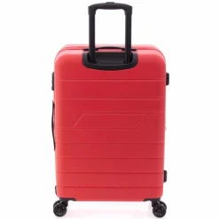Best Gladiator 4300 4 Rollen Trolley 65 cm mit Dehnfalte red