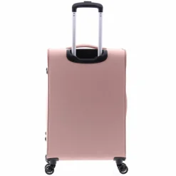 Gladiator Weichgepäck|4-Rollen Koffer<3700 4 Rollen Trolley 66 cm mit Dehnfalte pink