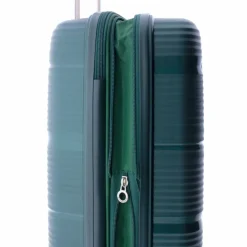 Best Gladiator 0800 4 Rollen Trolley 55 cm mit Dehnfalte green