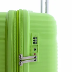 Gladiator Hartgepäck|4-Rollen Koffer<0800 4 Rollen Trolley 76 cm mit Dehnfalte light green