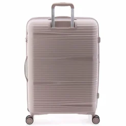 Sale Gladiator 0800 4 Rollen Trolley 76 cm mit Dehnfalte beige